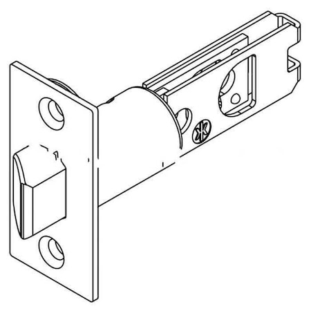 Kwikset Plainlatch 2-3/4Backset UL 84254-26D